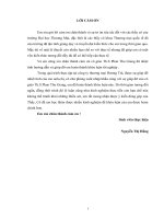 Các giải pháp đẩy mạnh hoạt động xuất khẩu mặt hàng chè của công ty thương mại Hương Trà sang thị trường EU