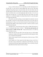 Kế toán bán mặt hàng dầu, mỡ nhờn tại công ty TNHH TM Kim Mã