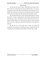 phân tích hiệu quả sử dụng vốn kinh doanh tại công ty Công ty TNHH Đầu tư kinh doanh AFPC '