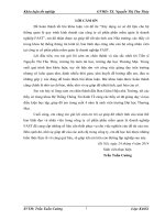 Xây dựng cơ sở dữ liệu cho hệ thống quản lý quy trình kinh doanh của công ty cổ phần phần mềm quản lý doanh nghiệp FAST”