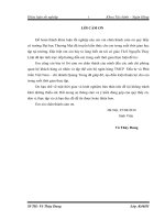 Hoạt động cho vay đối với khách hàng cá nhân của NH TMC P Đầu tư và Phát triển – chi nhánh Quang Trung