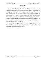 Phân tích chi phí kinh doanh tại Công ty Cổ phần MTS