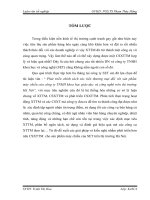 “Phát triển chính sách xúc tiến thương mại đối với sản phẩm máy chiếu của Công ty tnhh khoa học giáo dục và công nghệ trên trường Hà Nội”.