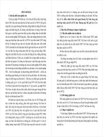 Điều chỉnh chính sách ngoại thương việt nam trong quá trình thực hiện cam kết với tổ chức thương mại thế giới (TT)