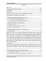 Giải pháp nhằm phát triển  hoạt động phát hành, thanh toán thẻ tại Ngân hàng Nông Nghiệp và phát triển Nông thôn chi nhánh Từ Liêm