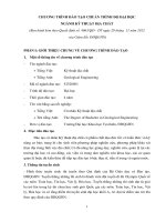 CHƯƠNG TRÌNH ĐÀO TẠO CHUẨN TRÌNH ĐỘ ĐẠI HỌC NGÀNH KỸ THUẬT ĐỊA CHẤT