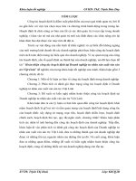 Hoàn thiện công tác hoạch định tại Doanh nghiệp tư nhân sản xuất ván sàn tre Việt Linh