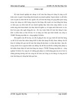 hoàn thiện kế toán bán hàng tại công ty TNHH Thương mại điện tử - công nghiệp Vũ Kiên