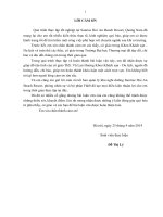 Quản trị chất lượng dịch vụ tiệc Á tại Sunrise Hoi An Beach Resort, Quảng Nam