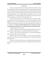 Quản trị kênh phân phối thiết bị xử lý nước thải của công ty trách nhiệm hữu hạn thương mại và kỹ thuật Duy Bình trên thị trường Hà Nội