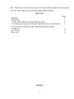 phân tích tác động của Luật quốc tế tới quá trình hoàn thiện các văn bản luật của Việt Nam trong lĩnh vực đấu tranh phòng chống tội phạm
