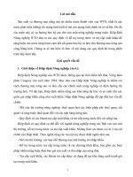 Các quy định của WTO về trợ cấp nông nghiệp