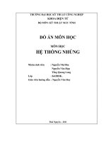 Thiết kế hệ thống điều khiển đèn thông minh
