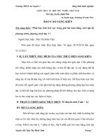 Phát huy tính tích cực trong giải bài toán bằng cách lập hệ phương trình và phương trình bậc hai