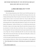 Một số biện pháp rèn luyện kỹ năng nói - viết đạt hiệu quả trong phân môn tập làm văn