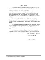 Hoàn thiện công tác kế toán tài sản cố định hữu hình và nâng cao hiệu quả sử dụng tài sản cố định hữu hình tại công ty TNHH Xây dựng Trường Thành.