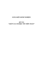 SKKN Giúp các em học tốt môn toán 7