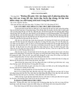 Hướng dẫn Giáo viên vận dụng PPDH tích cực để dạy các bài Luyện tập chung của môn toán