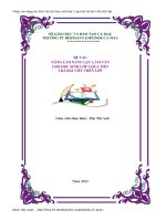 Nâng cao năng lực làm văn cho học sinh lớp 5 qua tiết trả bài viết trên lớp