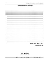 phân tích và thiết kế hệ thống trợ giúp quản lý học sinh sinh viên(phần mềm quản lý học sinh sinh viên)