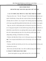 Một số biện pháp bồi dưỡng học sinh tiểu học rèn chữ viết đẹp