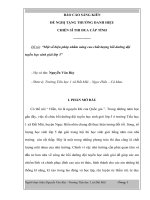 Một số biện pháp nhằm nâng cao chất lượng bồi dưỡng đội tuyển học sinh giỏi lớp 5