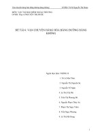 Vận chuyển hàng hóa bằng đường hàng không