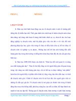 Sáng kiến kinh nghiệm Một số giải pháp nâng cao chất lượng hoạt động tổ chuyên môn ở trườngTHPT