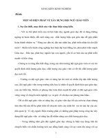 Một số biện pháp về xây dựng đội ngũ giáo viên