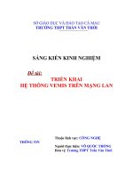 Triển khai hệ thống VEMIS trên mạng LAN