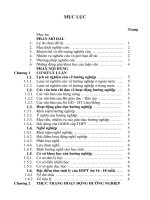 Nghiên cứu đề xuất giải pháp hướng nghiệp cho học sinh THPT tại huyện Bảo Lâm, tỉnh Lâm Đồng (TT)