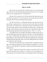 thiết kế xây dựng công nghiệp, lựa chọn công nghệ và tính toán công nghệ dây chuyền chưng cất dầu mazut để sản xuất dầu nhờn gốc