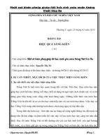 Một số biện pháp giúp đở học sinh yếu môn tiếng việt lớp 3