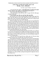 Giải pháp nâng cao năng lực cho giáo viên, trong công tác soạn giảng ở trường tiểu học Cái Nước 3