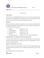 CÁC THUẬT NGỮ VỀ THÔNG SỐ KỸ THUẬT