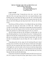 TRUNG TÂM HỌC LIỆU VỚI VAI TRÒ NÂNG CAO CHẤT LƯỢNG GIẢNG DẠY