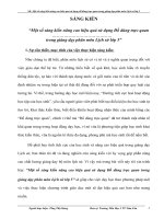 Một số sáng kiến nâng cao hiệu quả sử dụng Đồ dùng trực quan trong giảng dạy phân môn Lịch sử lớp 5