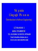 Phần mềm hỗ trợ giảng dạy môn hình học giải tích