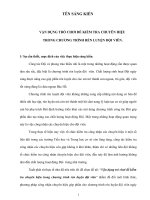 Vận dụng trò chơi để kiểm tra chuyên hiệu trong chương trình rèn luyện đội viên