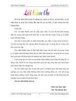 Thực trạng kế toán các khoản phải thu và phải trả tại Công ty cổ phần nước khoáng Bang