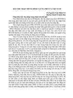 BẫY THU NHậP TRUNG BìNH và ứNG PHó của việt NAM  ts nguyễn minh phong