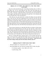 Làm thế nào để học sinh sử dụng hiệu quả Sách giáo khoa Sinh học lớp 10