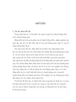 Đồng điều kỳ dị và ứng dụng vào không gian Euclid