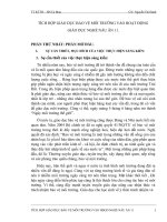 Tích hợp bảo vệ môi trường vào hoạt động giáo dục nghề phổ thông