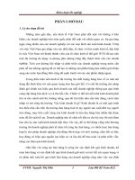 Thực trạng công tác kế toán bán hàng và xác định kết quả kinh doanh tại công ty cổ phần Lâm Sản và Thương mại QB.