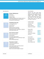 Mẫu CV xin việc bằng Doc - 130-Bright-Blue