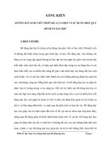 SÁNG KIẾN Hướng dẫn giáo viên thiết kế, lựa chọn và sử dụng hiệu quả đồ dùng dạy học.DOC
