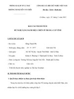 Một số kinh nghiệm giúp học sinh phân biệt từ đồng âm, từ đồng nghĩa