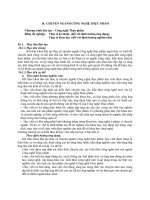 chuyên ngành công nghệ thực phẩm