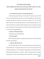 Một số kinh nghiệm nâng cao chất lượng đội viên trong hoạt động Đội